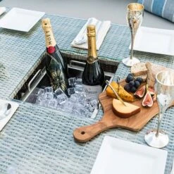 Maze Rattan Oxford Sofa Dining Set With Ice Bucket & Rising Table 26 Maze Rattan Oxford Sofa Dining Set With Ice Bucket & Rising Table -Eden Yard Zone 401761 6