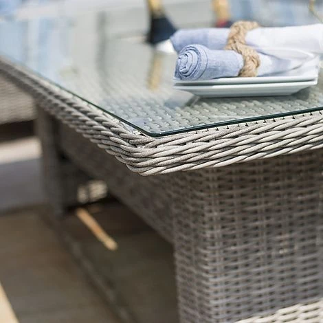 Maze Rattan Oxford Sofa Dining Set With Ice Bucket & Rising Table 16 Maze Rattan Oxford Sofa Dining Set With Ice Bucket & Rising Table - Image 14