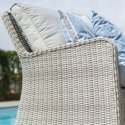 Maze Rattan Oxford Royal Corner Dining Set With Firepit Table -Eden Yard Zone 403052 14