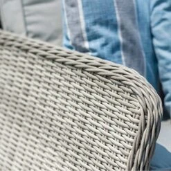 Maze Rattan Oxford Royal Corner Dining Set With Firepit Table -Eden Yard Zone 403052 15