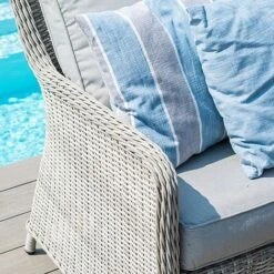 Maze Rattan Oxford Royal Corner Dining Set With Firepit Table -Eden Yard Zone 403052 18