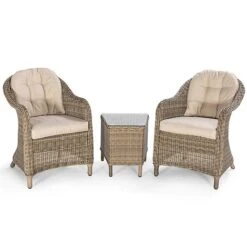 Maze Rattan Winchester Lounge Set 3 Piece -Eden Yard Zone 404424 3