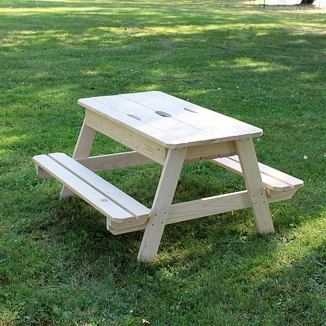 Soulet Childrens Wooden Picnic Table With Sandpit 3 Soulet Childrens Wooden Picnic Table With Sandpit
