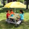 Soulet Childrens Garden Picnic Table Grey -Eden Yard Zone 783568 AMB 02