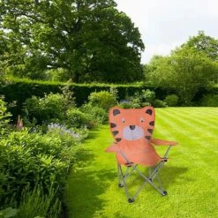 Idooka Kids' Folding Crocodile Camp Chair -Eden Yard Zone FC5000050.TIGER .Lifestyle