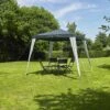 Gazebo Party Tent 2.4 X 2.4m 2 Gazebo Party Tent 2.4 X 2.4m -Eden Yard Zone FSG24 LS8
