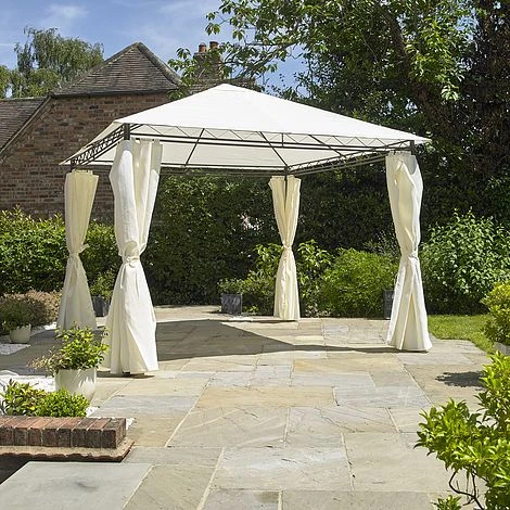 Aphrodite Heavy Duty Garden Gazebo With Side Curtains 2.7m 5 Aphrodite Heavy Duty Garden Gazebo With Side Curtains 2.7m - Image 3