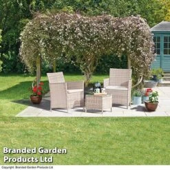 Seville Rattan Garden Bistro Set -Eden Yard Zone FURN BISTRATSG T39963