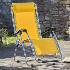 Garden Gear Zero Gravity Chair - Sunburst -Eden Yard Zone G0884 2000x2000 1