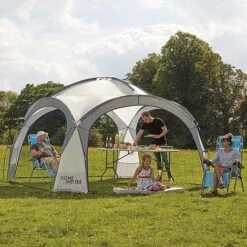 Garden Gear 3.9m Dome Event Shelter With Two Sunshade Walls -Eden Yard Zone G1155203201000x10003