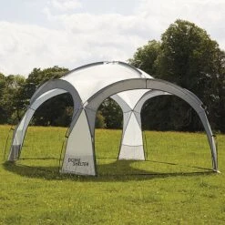 Garden Gear 3.9m Dome Event Shelter With Two Sunshade Walls -Eden Yard Zone G1155204201000x10003
