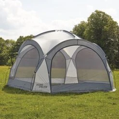 Garden Gear 3.9m Dome Event Shelter With Two Sunshade Walls -Eden Yard Zone G1155205201000x10003