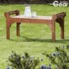 Garden Gear Acacia Hardwood Lutyens Coffee Table -Eden Yard Zone G2860 new