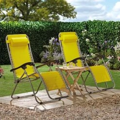 Garden Gear Zero Gravity Chair - Sunburst -Eden Yard Zone G3729 LS1