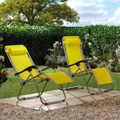Garden Gear Zero Gravity Chair - Sunburst -Eden Yard Zone G3729 LS3
