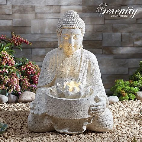 Serenity Serene Buddha Water Feature 3 Serenity Serene Buddha Water Feature