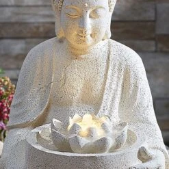 Serenity Serene Buddha Water Feature 10 Serenity Serene Buddha Water Feature -Eden Yard Zone G3864 4