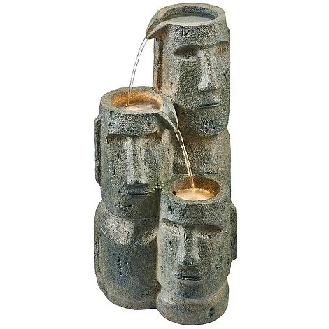 Serenity Easter Island Head Cascade Water Feature 8 Serenity Easter Island Head Cascade Water Feature - Image 6