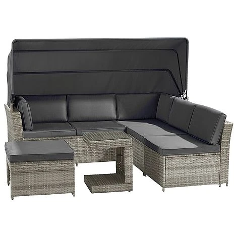 Garden Gear California Rattan Daybed With Canopy 7 Garden Gear California Rattan Daybed With Canopy - Image 5