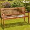 Garden Gear Acacia 3-Seater Garden Bench 2 Garden Gear Acacia 3-Seater Garden Bench -Eden Yard Zone G4030 1