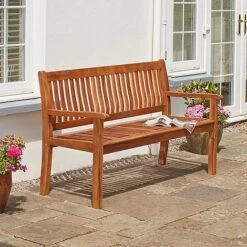 Garden Gear Acacia 3-Seater Garden Bench -Eden Yard Zone G4030 3