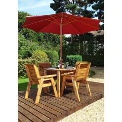 4 Seater Round Table Set -Eden Yard Zone HB09B20Pic3201