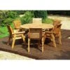 6 Seater Round Table Set 2 6 Seater Round Table Set -Eden Yard Zone HB1020Pic6