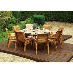 8 Seater Round Table Set -Eden Yard Zone HB1120Pic6