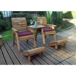 Deluxe Lounger Set Straight -Eden Yard Zone HB118B