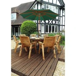 8 Seater Round Table Set -Eden Yard Zone HB11G20Pic7