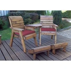 Deluxe Lounger Set Angled -Eden Yard Zone HB122B