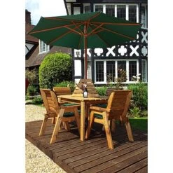 4 Seater Rectangular Table Set 11 4 Seater Rectangular Table Set -Eden Yard Zone HB12G20Pic1