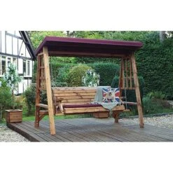 Dorset 3 Seater Swing 13 Dorset 3 Seater Swing -Eden Yard Zone HB134B203