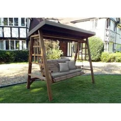 Dorset 3 Seater Swing 19 Dorset 3 Seater Swing -Eden Yard Zone HB134GR