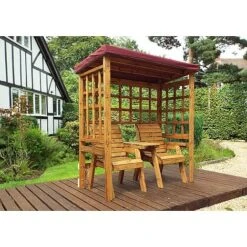 Henley Twin Seat Arbour 17 Henley Twin Seat Arbour -Eden Yard Zone HB148B20Pic3