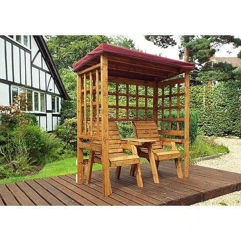Henley Twin Seat Arbour 5 Henley Twin Seat Arbour - Image 3