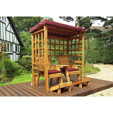 Henley Twin Seat Arbour 6 Henley Twin Seat Arbour - Image 4
