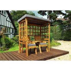 Henley Twin Seat Arbour 25 Henley Twin Seat Arbour -Eden Yard Zone HB148GR 1