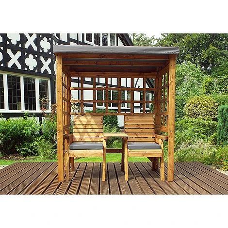 Henley Twin Seat Arbour 15 Henley Twin Seat Arbour - Image 13
