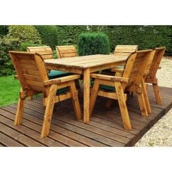 6 Seater Rectangular Table Set 18 6 Seater Rectangular Table Set -Eden Yard Zone HB15G20Pic6