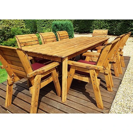 8 Seater Rectangular Table Set 4 8 Seater Rectangular Table Set - Image 2