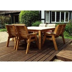 8 Seater Square Table Set With Benches 12 8 Seater Square Table Set With Benches -Eden Yard Zone HB44B20Pic9