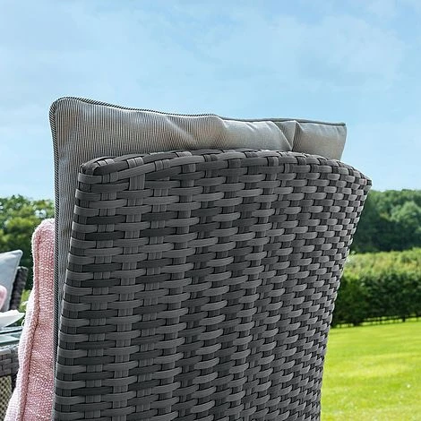 Maze Rattan LA Garden Dining Set Rectangular With Ice Bucket 6 Seat 4 Maze Rattan LA Garden Dining Set Rectangular With Ice Bucket 6 Seat - Image 2