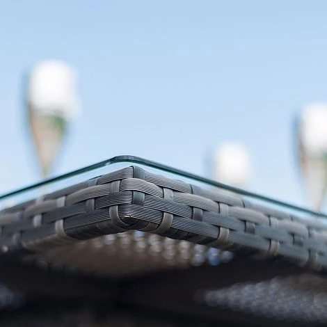 Maze Rattan LA Garden Dining Set Rectangular With Ice Bucket 6 Seat 6 Maze Rattan LA Garden Dining Set Rectangular With Ice Bucket 6 Seat - Image 4