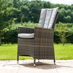 Maze Rattan LA Garden Dining Set Rectangular With Ice Bucket 6 Seat 18 Maze Rattan LA Garden Dining Set Rectangular With Ice Bucket 6 Seat -Eden Yard Zone LA20DINING206207