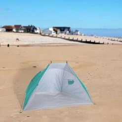 Idooka Outdoors Beach Tent Shelter With Inner Pockets Carrying Pouch UPF 50+ Blue/Green 23 Idooka Outdoors Beach Tent Shelter With Inner Pockets Carrying Pouch UPF 50+ Blue/Green -Eden Yard Zone Lifestyle21