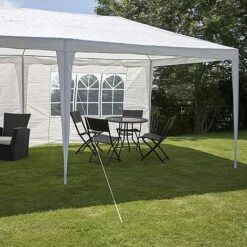 Marquee Party Tent Gazebo 6 X 3m 14 Marquee Party Tent Gazebo 6 X 3m -Eden Yard Zone PT100 LS6