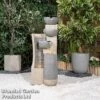 Serenity Cascading Four Bowl & Wall Water Feature -Eden Yard Zone SERENITY G4824