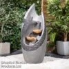 Serenity Cascading Flame Effect Water Feature -Eden Yard Zone SERENITY G4827
