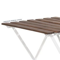 Idooka Acacia Wood Bistro Set -Eden Yard Zone Table20Close20Up
